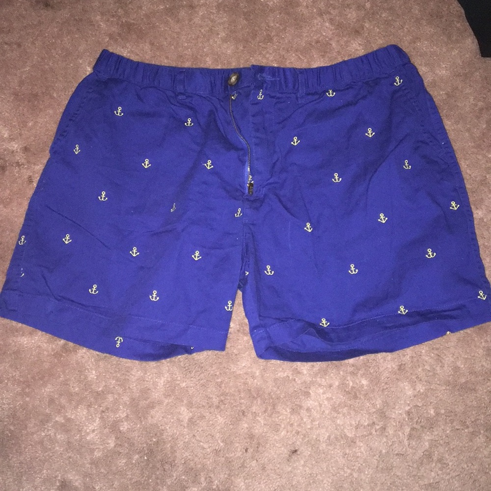 Chubbies Blue Anchor Shorts XL